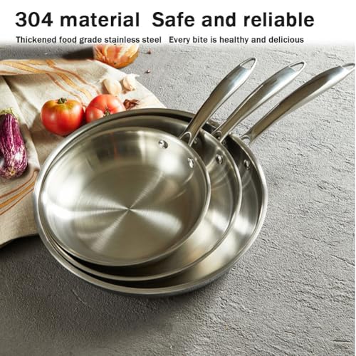 Sartén Wok de acero inoxidable 28 cm apto horno y lavavajillas miniatura 4