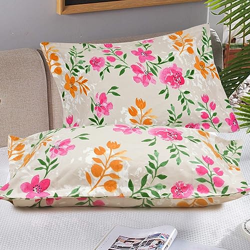 Image of Amazon Brand - Umi Super Soft Brushed Microfiber Cotton Pillow Covers, 2 Piece Pillow Covers(Not Pillow),Flange on Edges Pillow Covers 17X27(inches) 43X68(CM)