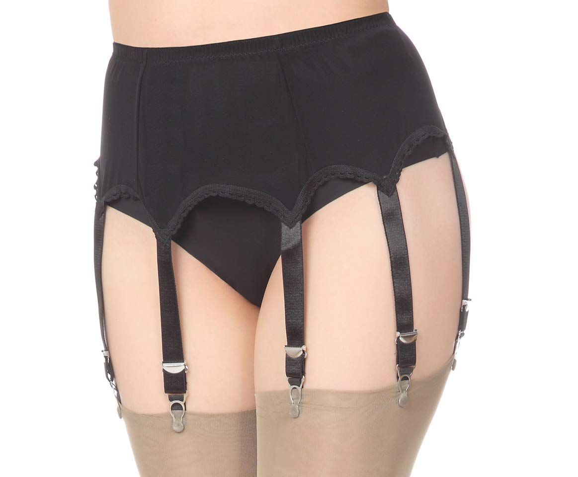 Vickys Nylons Retro Strumpfhalter Suspender Belt Strapsgürtel Super sexy, 8 Strapsen