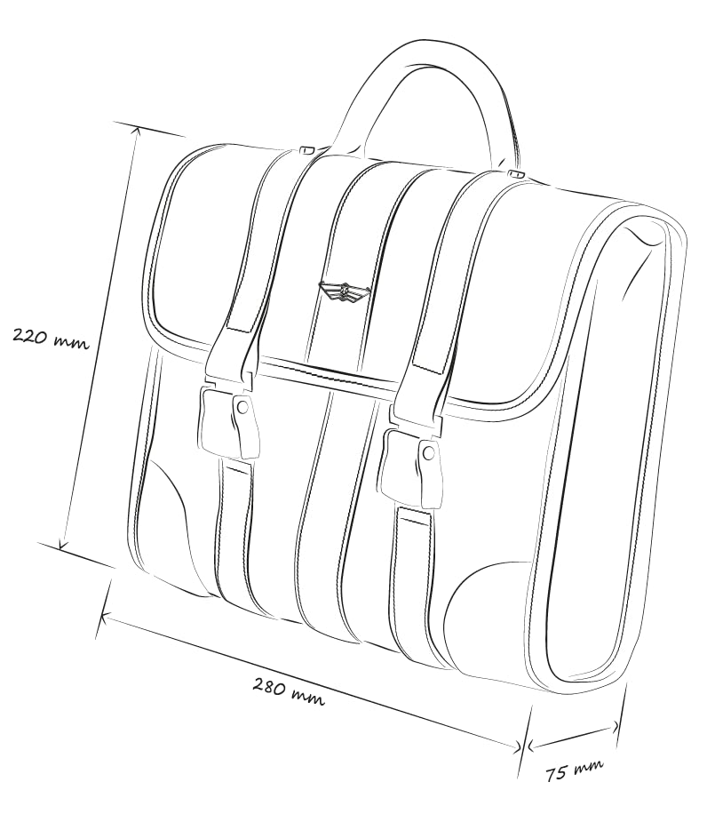 Sacoche Cavalière Moto Aviator Ajustable pour Fixation Stable sans Rayure