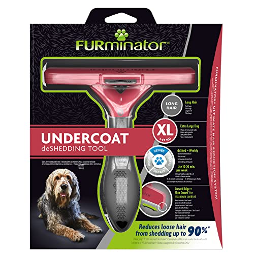 Image of FURminator Undercoat deShedding Tool for Extra Large Long Hair Dogs Over 41 kg Clear | 4048422141167