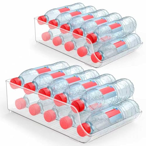 Water Bottle Soda Drink for Fridge,Refrigerator Pantry Clear Box Organizer Storge - Detailed View