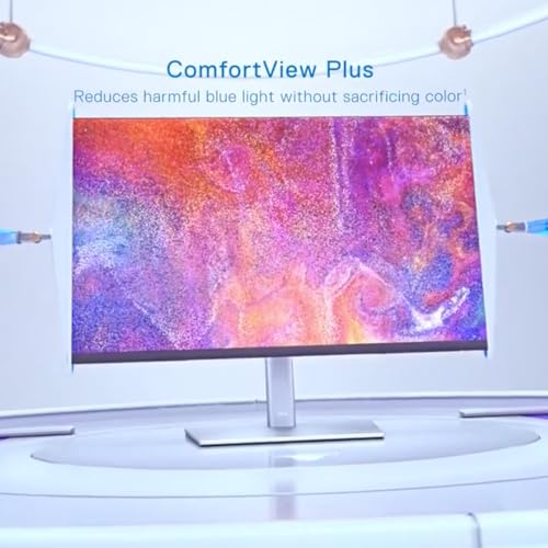 Dell P2723D 27-Inch QHD 1440p LED Backlit LCD Monitor (2-Pack) Bundle with Dual Pad Fast Wireless Charger, 4-Port USB 3.0 Hub, 6-Feet HDMI Cable, Screen Cleaner, and Mouse Pad (7 Items) - Image 4