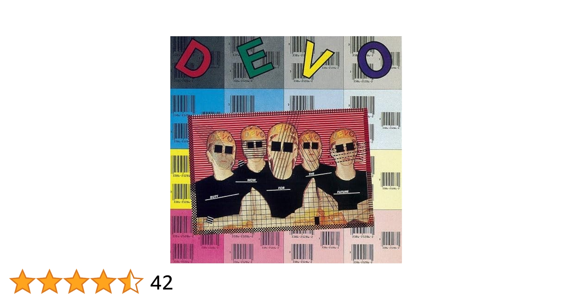 【当時物アナログＬＰ●米国盤】ディーヴォ／生存学未来編　DEVO Amazon.co.jp: 生存学未来編: ミュージック