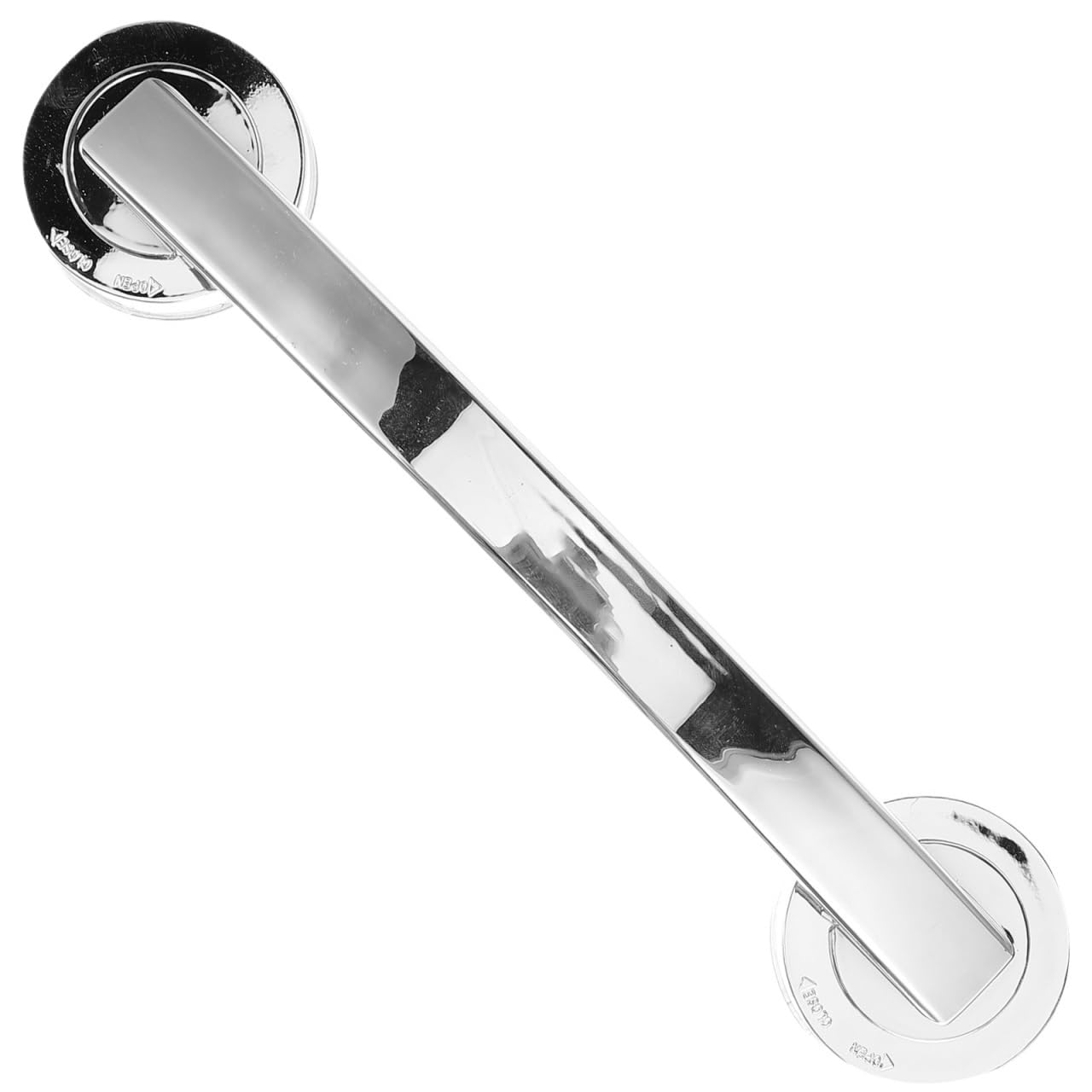 Wangbingxing Silver Grab Rails For Bathroom Powerful Suction Cup Armrest Wall Mounted Bathroom Bathtub Handrail Safety Grab Bar For Handle