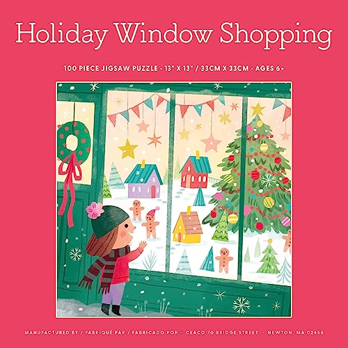 Ceaco - Holiday Window Shopping - Rompecabezas de 100 piezas para niños de 6 a 8 años | Licencia oficial, fabricado en EE.UU., tablero reciclado, tamaño terminado 11 x 15 pulgadas miniatura 6