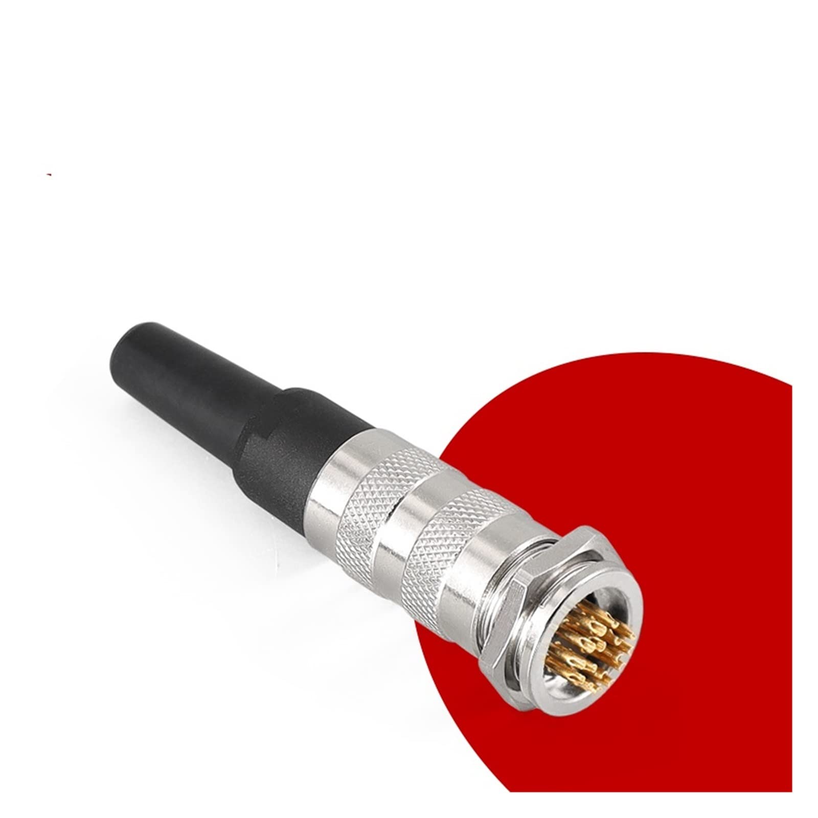Artemisia J09 wasserdichter M16-Sensorstecker 2 3 4 5 6 7 8 12 14 16 19 24-polige Buchse Stecker PBC-Panel (Color : 16 pin)