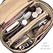 Nice bb Organizer Insert Nice Mini Vanity Organizer Nice Makeup Bag Case Liner Protector Premium Felt Handmade (Nice Mini, Beige)