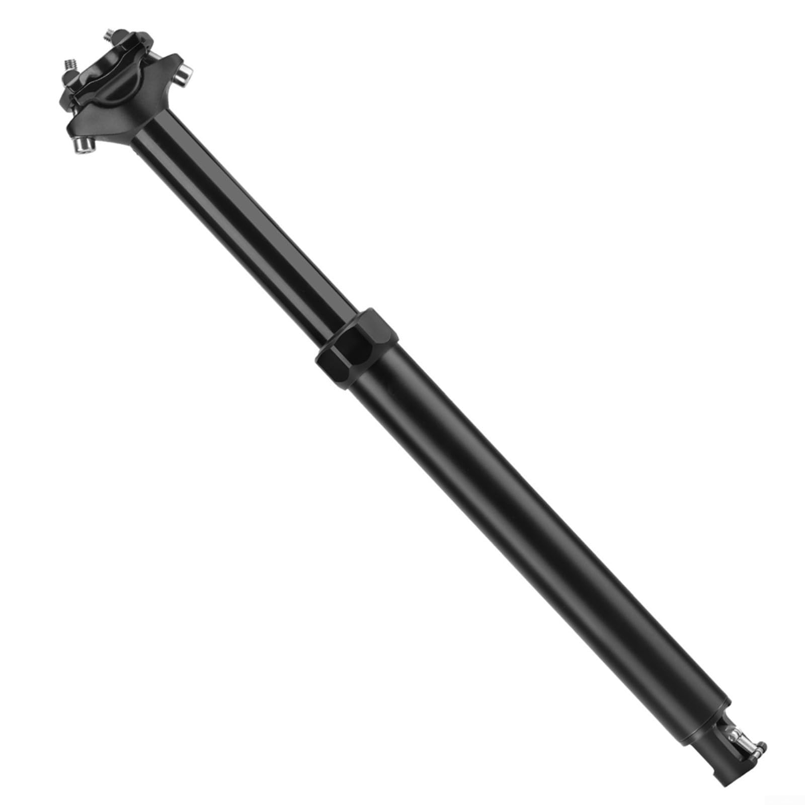 RichVibe Tige de selle télescopique de vélo de montagne avec dérailleur intégré 30,9 mm Commande à distance Tige de selle pour vélo Composant de bicyclette