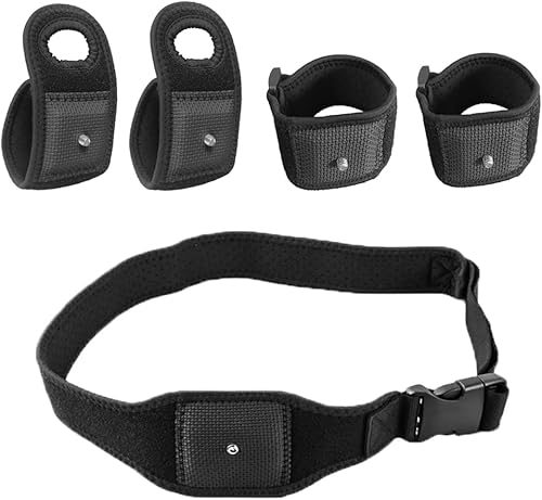 HTC Vive Full Body Tracker Strap, Tracker Fixed Strap, Waist Belt, Hand and Foot Strap, 1 for Virtual Reality, 2 Hand Bowl Straps,2 Palm Strap
