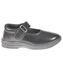 Ektta Girl's Black School Shoes_8C Sml gallery image