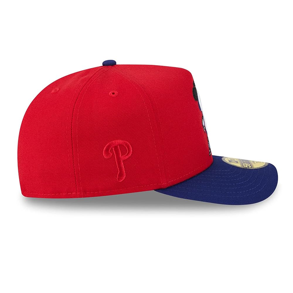 New Era Philadelphia Phillies 59FIFTY Cartoon Fitted A-Frame Cap Hat