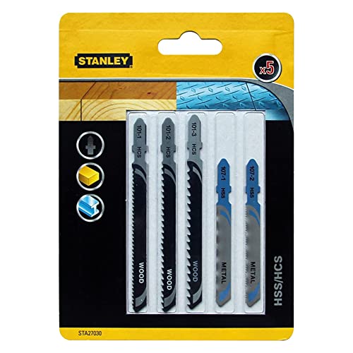 STANLEY STA27030-XJ 5 Lame legno e metallo miste - Attacco a T