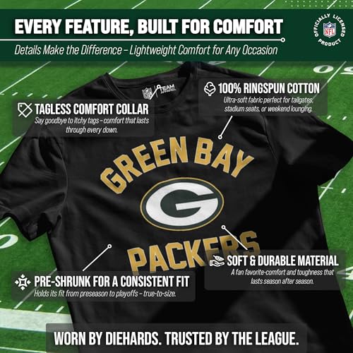 Image of NFL Gameday Cotton Blend T-Shirt for Men and Women - Licensed