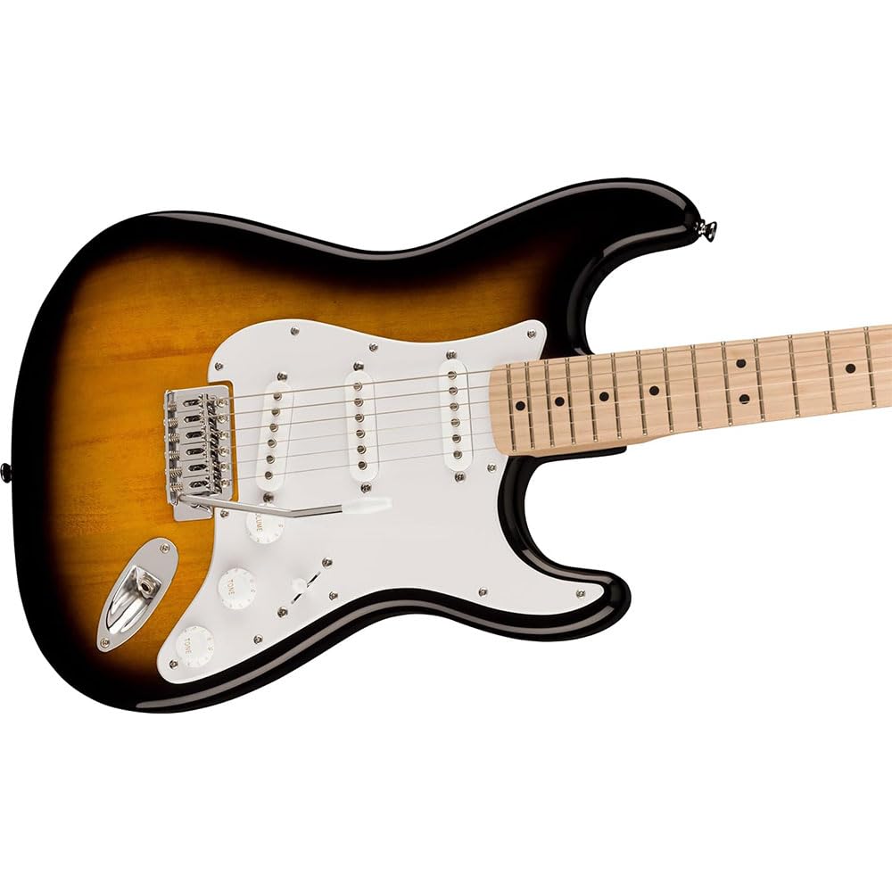 Squier ストラトキャスター サンバースト Amazon.com: Squier Sonic Stratocaster Electric Guitar 2
