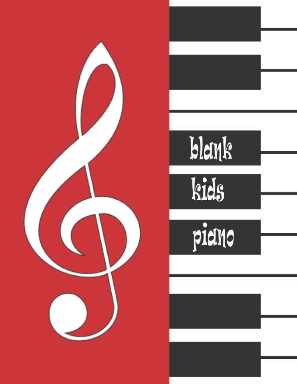 Cahier piano enfant wide staff pour surmonter les difficultes du solfege