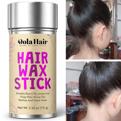 Image of Hair Wax Stick -Hair Styling Products for Kids, Women Slick Back Hair Brush
