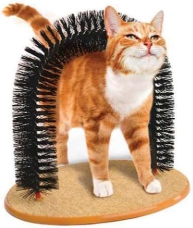 Kitty Cat Scratcher Pet Furniture arch Post Toy Scratching Perch Catnip Kitten