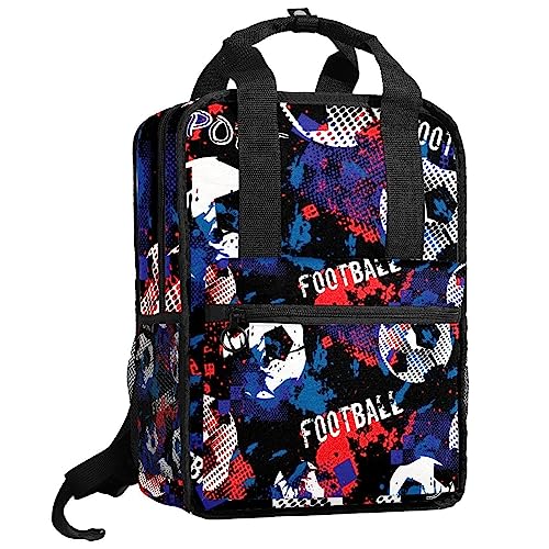Sac à dos foot multicolore pour partager sa passion à l'école