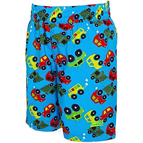 Zoggs Boys Automania Turquoise Swim Shorts Cover