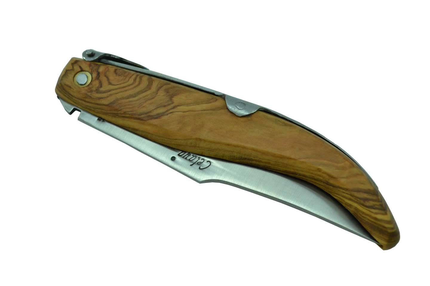 Navaja Celaya Clásica Albaceteña Madera Olivo (10,90 cm hoja)