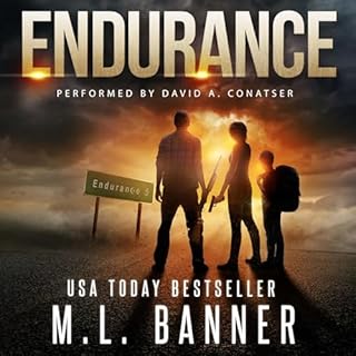 Endurance Audiolibro Por M.L. Banner arte de portada