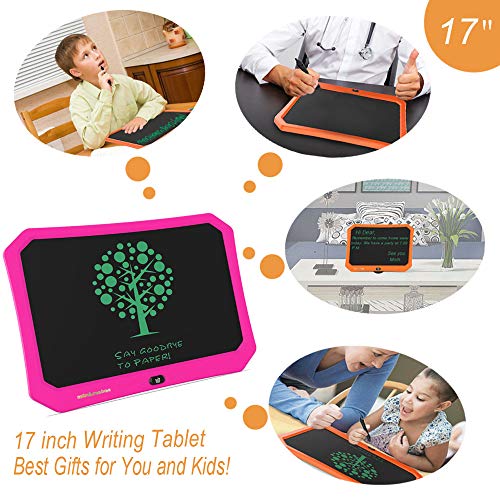 JRD&BS WINL 17 in Drawing Tablet for Kids,Best Gifts for 4-9 Year Old Boys Girls,Teen Boy Girls Birthday Presents Gifts,Handwriting Pad Messsage Board Learning Board,Best Toys for Kids(Purple)