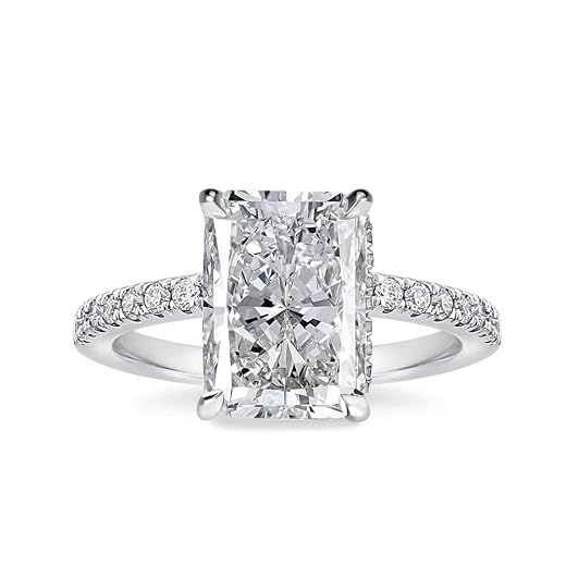 Radiant Cut Engagement Ring
