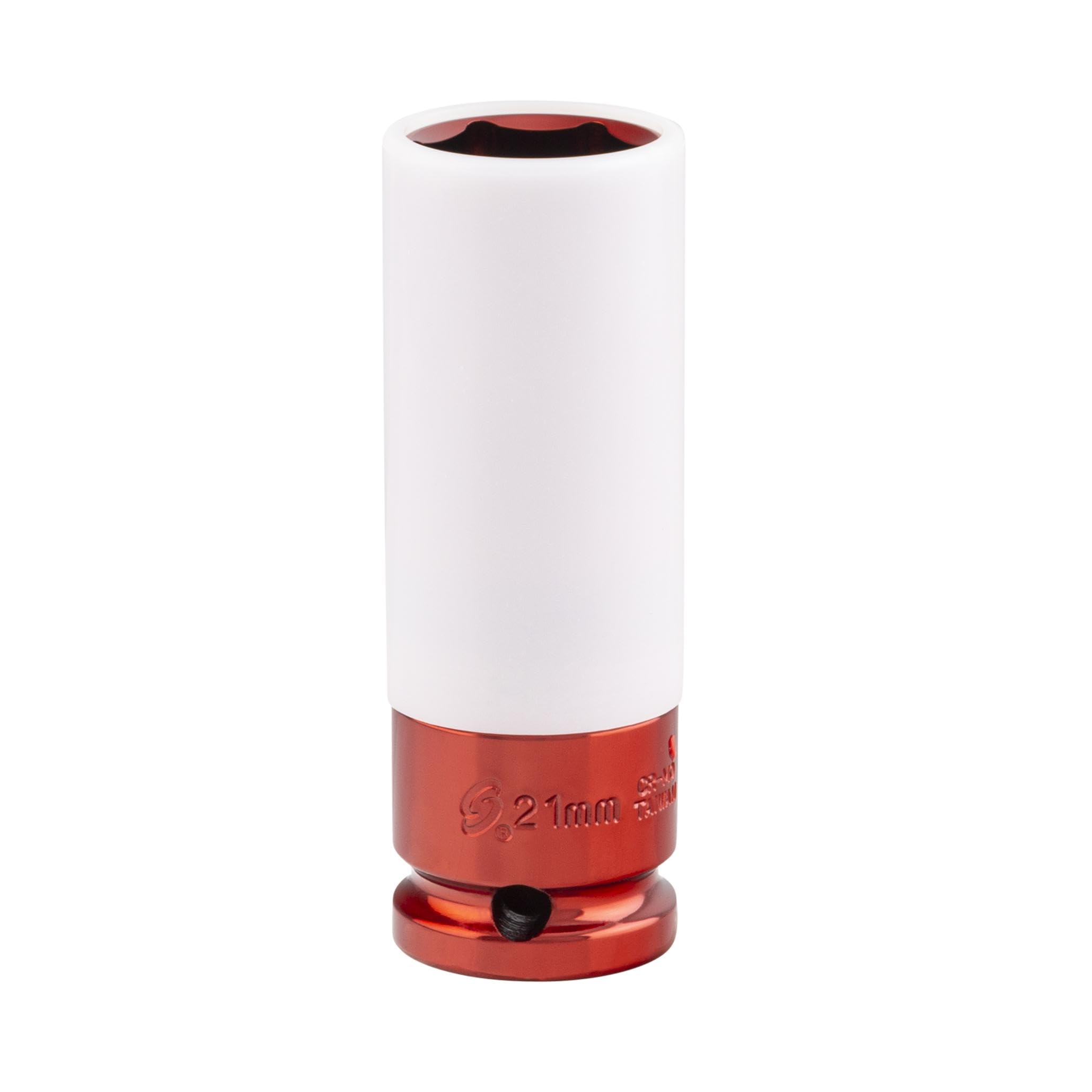 Sunex 284921 1/2-Inch Drive 21-Mm Extra Thin Wall Wheel Protector Impact Socket