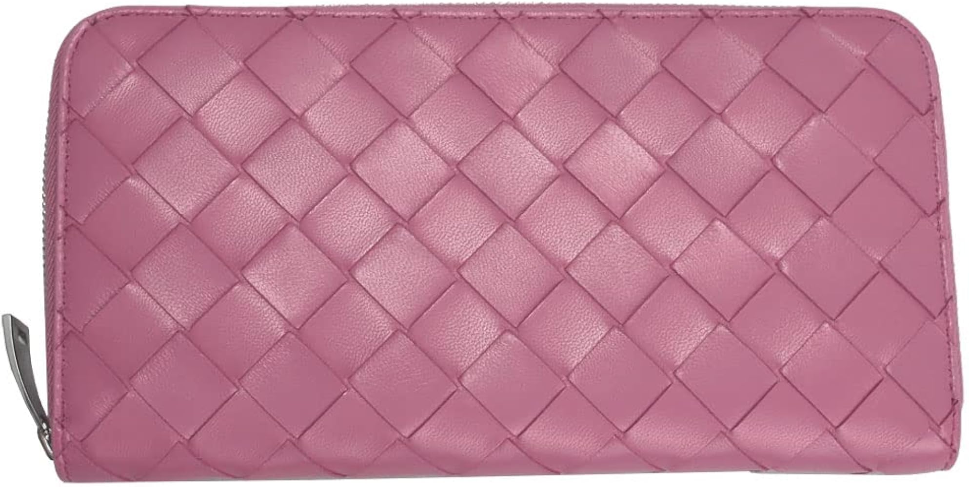 ボッテガベネタ マキシ イントレチャート ラウンドジップ チャック 財布 ピンク ボッテガベネタ マキシ イントレチャート ラウンドジップ チャック