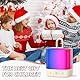 Mini-Karaoke-Maschine Kinder singendes Spielzeug für Jungen und Mädchen, tragbarer Bluetooth-Lautsprecher mit 2 kabellosen Mikrofonen, Karaoke-Mikrofon mit Sprachwechsler & LED-Partylichtern