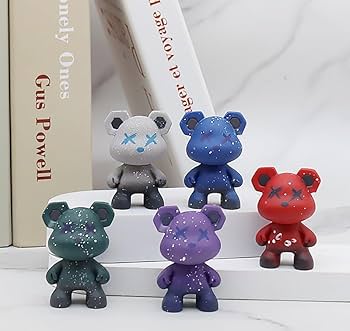 天才&反逆者　アーティスト　くま　熊　ブルー　アクションフィギュア//YOOT 天才&反逆者 アーティスト くま 熊 ブルー アクションフィギュア