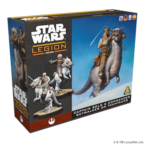Star Wars: Legion Captain Solo y Commander Skywalker en Tauntuns miniatura 2