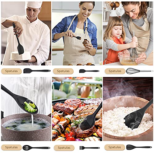 Utensilios-de-Cocina-de-Silicona-Hippodance-Utensilios-Cocina-Menaje-de-Cocina-sin-BPA-Antiadherente-Resistente-al-CalorCuchara-para-EspaguetisEspatulasEspatulas-Silicona-Cocina10-piezas