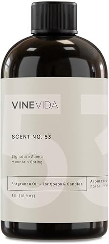 Miniatura 1170 de VINEVIDA [4 onzas] Aceite de fragancia de madera de teca de caoba para fabricación de velas y fabricación de jabón, aromas de velas prémium para