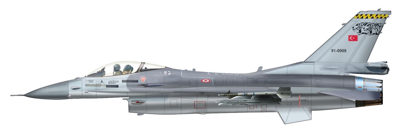 Hobbymaster 1/72 SCALE Diecast HA3840 Lockheed F-16 Fighting