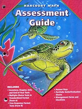 Paperback Harcourt Math: Assessment Guide, Grade 4 Book