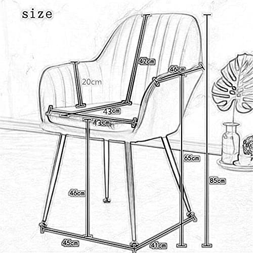 Chaises salle à manger velours confortables pour finir vos maux de dos