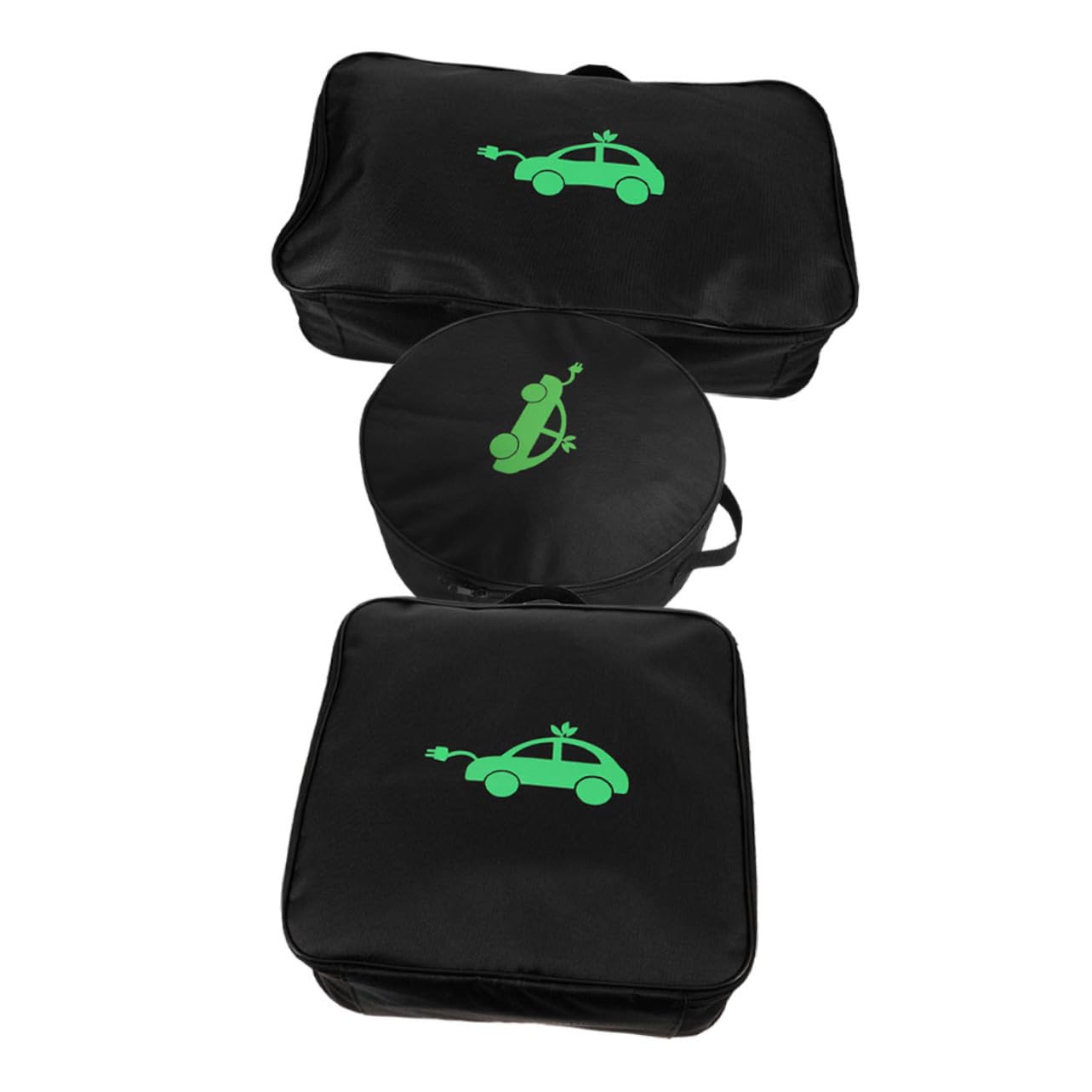 Borsa Porta Cavi per Ricarica Ev, 3 Pezzi, Oxford, e Portatile, Grande capacità, per Auto Elettrica e Camper