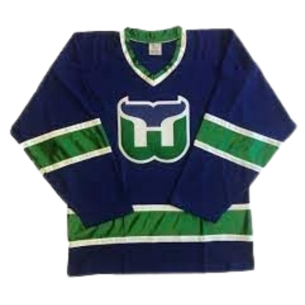 Whalers Hockey Jersey Sewn Any Name Number