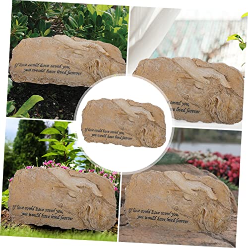 Pierre mémoriale pour animaux : statue commémorative de haute finition - 3