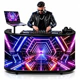 World Growing Curved LED DJ Booth