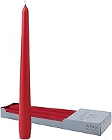 Vista 13 de Stonebriar Velas cónicas altas de 10 pulgadas, sin perfume, 10 unidades, 7 horas de tiempo de combustión