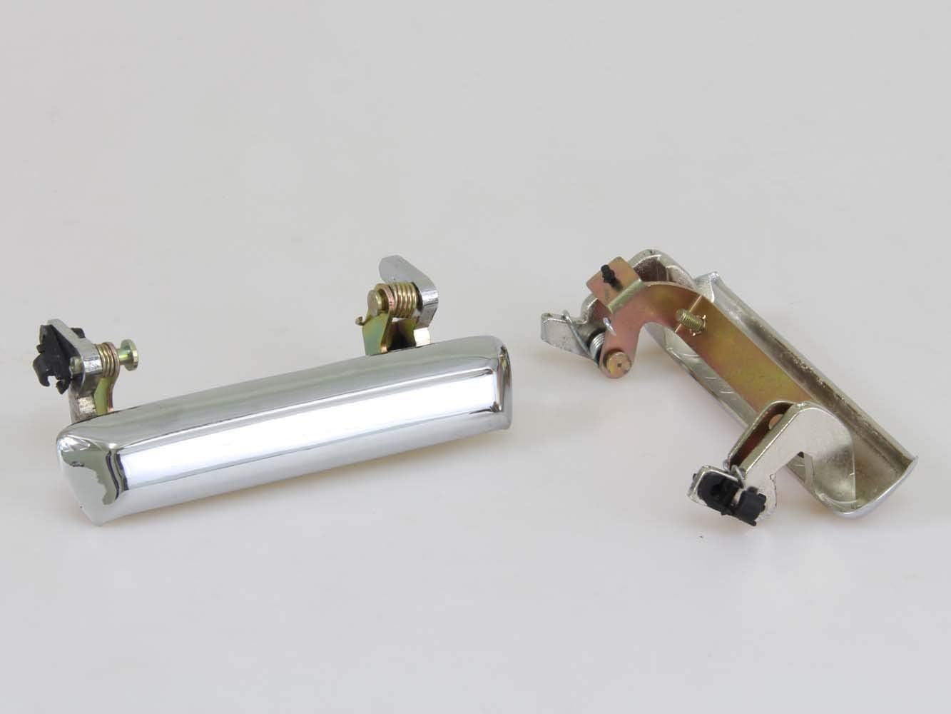 FIT NISSAN DATSUN PICKUP TRUCK 620 UTE 1972-1979 CHROME PAIR OUTER DOOR HANDLE