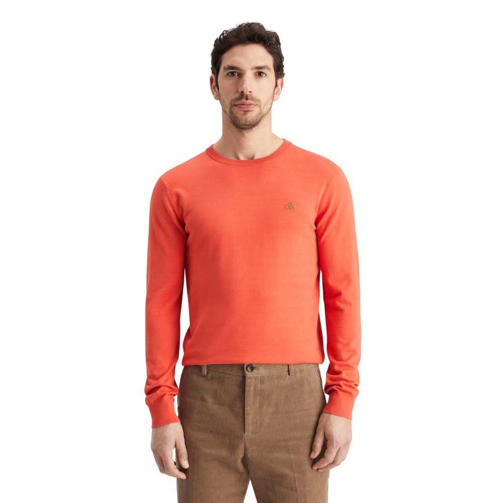 Scotch & Soda Men's Essential Crewneck Pullover Sweater, ni, XL
