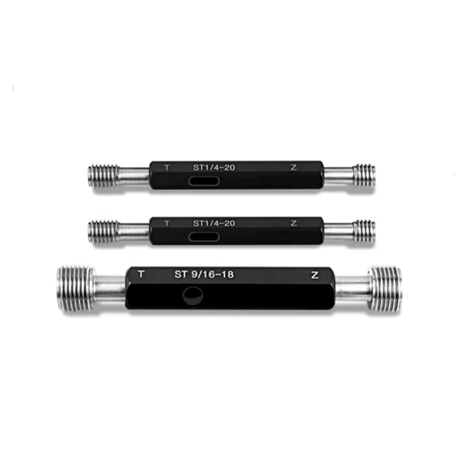 1PCS Braces Retainer Thread Gauge Fine Tooth ST0-80 6-32 10-24 1/2 1/4 3/8 5/16 3/4 Measure Tool(ST 8-32)