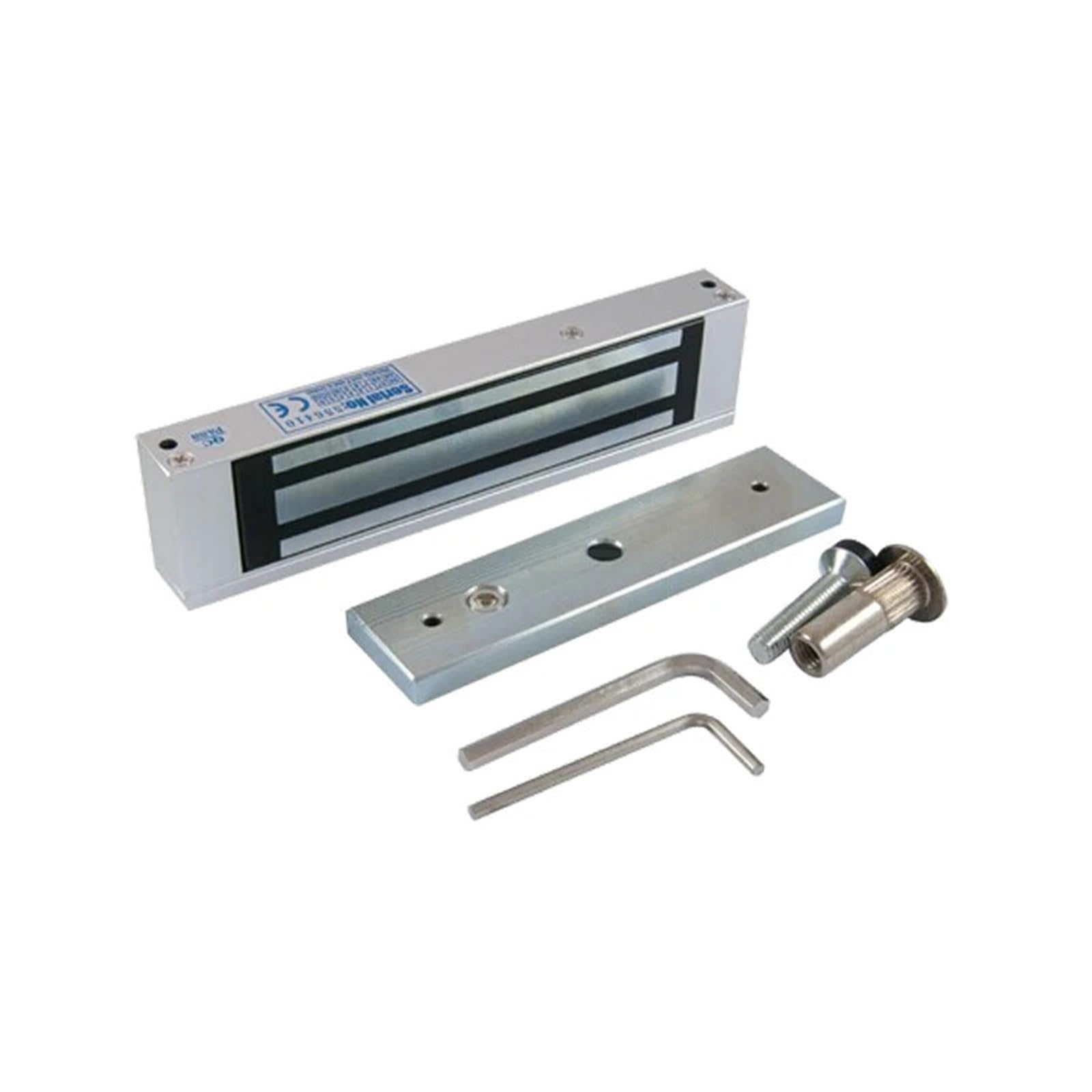 Cerradura magnética DC 12V con retención de 280kg y desbloqueo automático