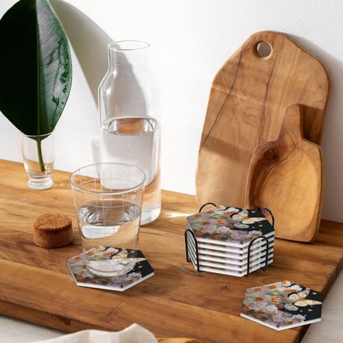 Dessous de verre protection de table en céramique contre rayures