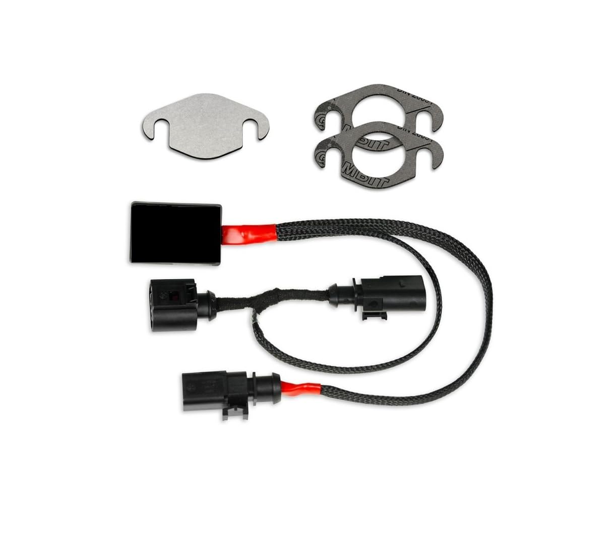 Kit ANNULLARE VALVOLA EGR 003L131512AT Compatibile per motore CAYC 1.6 TDI A3 Altea Ibiza Leon Caddy Anullare valvola Egr 03L131512AP 03L131512AT