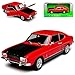 Produktbild Welly Ford Capri RS I Coupe Rot mit Schwarzer Motorhaube 1. Generation 1968-1973 1/24 Modell Auto